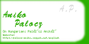 aniko palocz business card